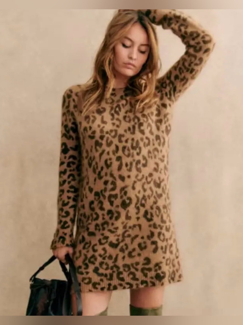 Sezane Fanie Sweater Dress
